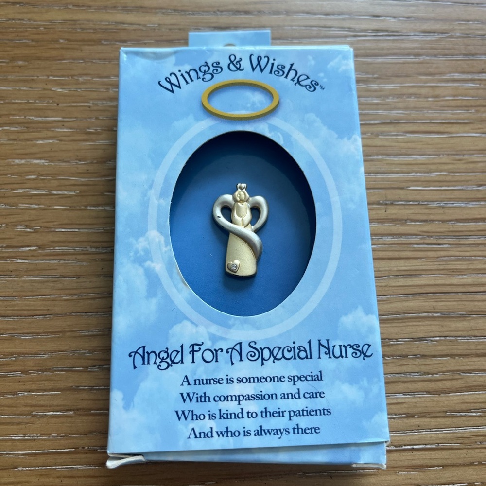 Gold Angel Pendant